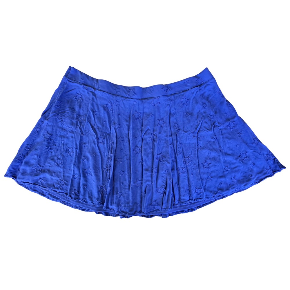 Torrid Celestial Embroidered Mini Skirt Plus Size 6X Whimsigoth Fairy Artsy Boho